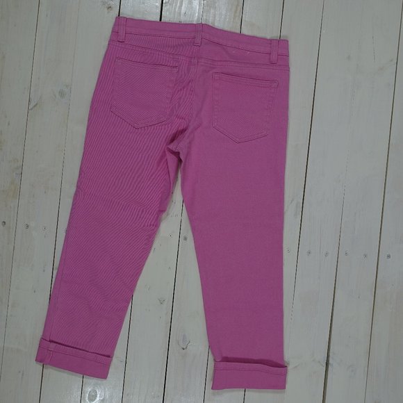 Joe Fresh Slim Cuffed Crop Jeans - Picture 5 of 7